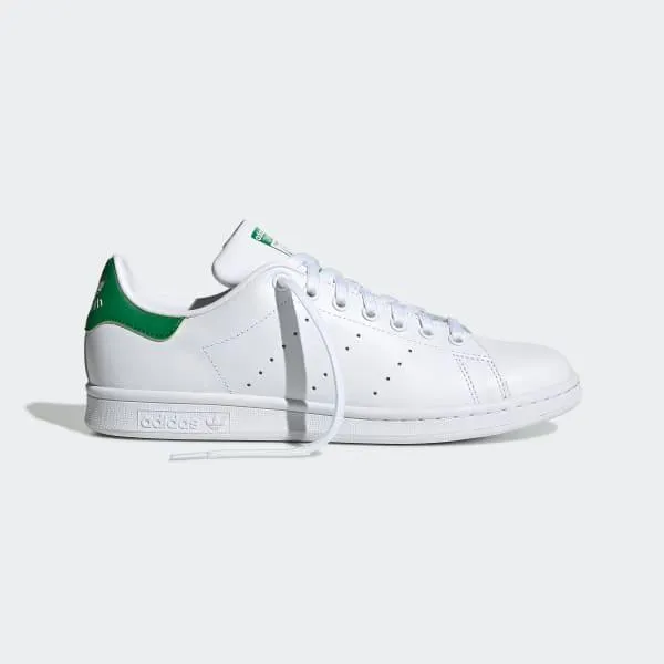 Adidas Men's Stan Smith Shoes - Cloud White / Core White / Green