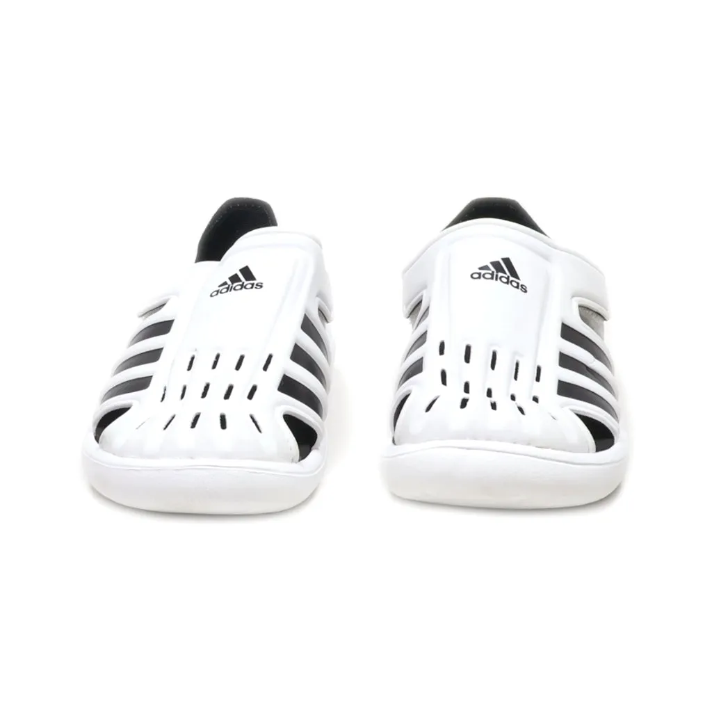 Adidas Water Sandal Flat Sandals Rubber White Colour For Kids