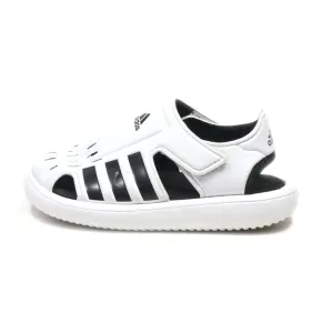 Adidas Water Sandal Flat Sandals Rubber White Colour For Kids