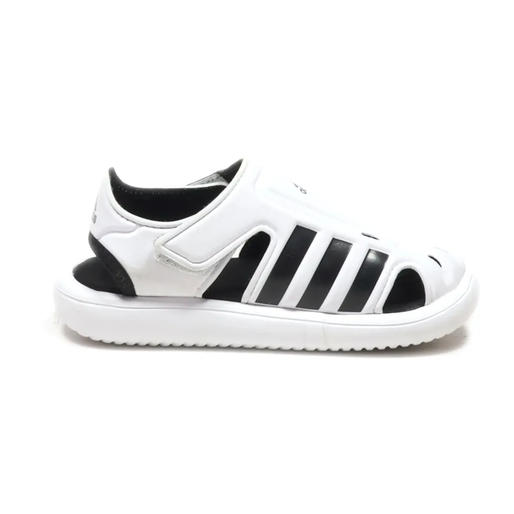 Adidas Water Sandal Flat Sandals Rubber White Colour For Kids