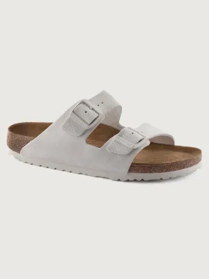 Arizona Soft Footbed - Antique White Suede