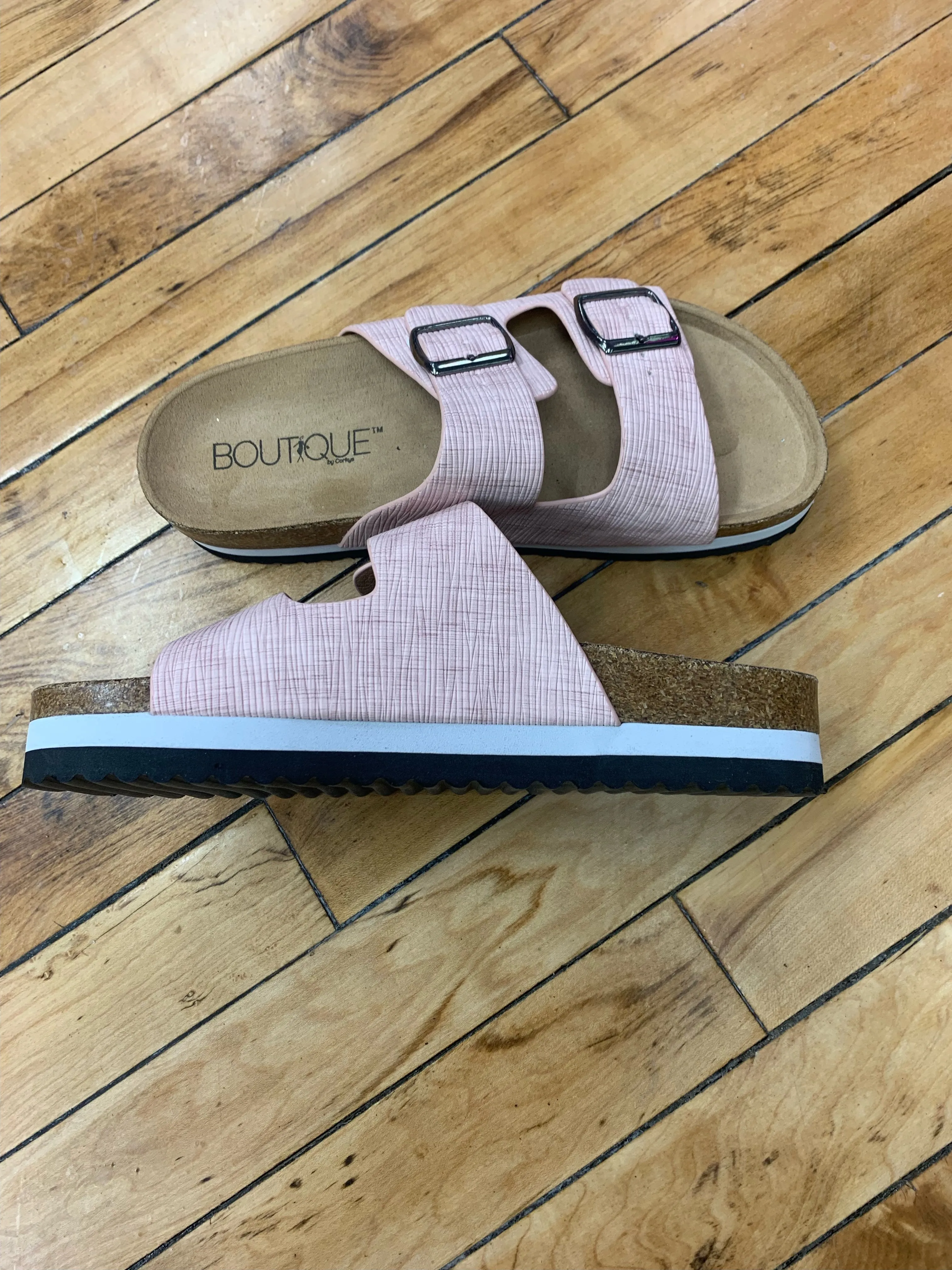 Beach Babe Sandals - Blush