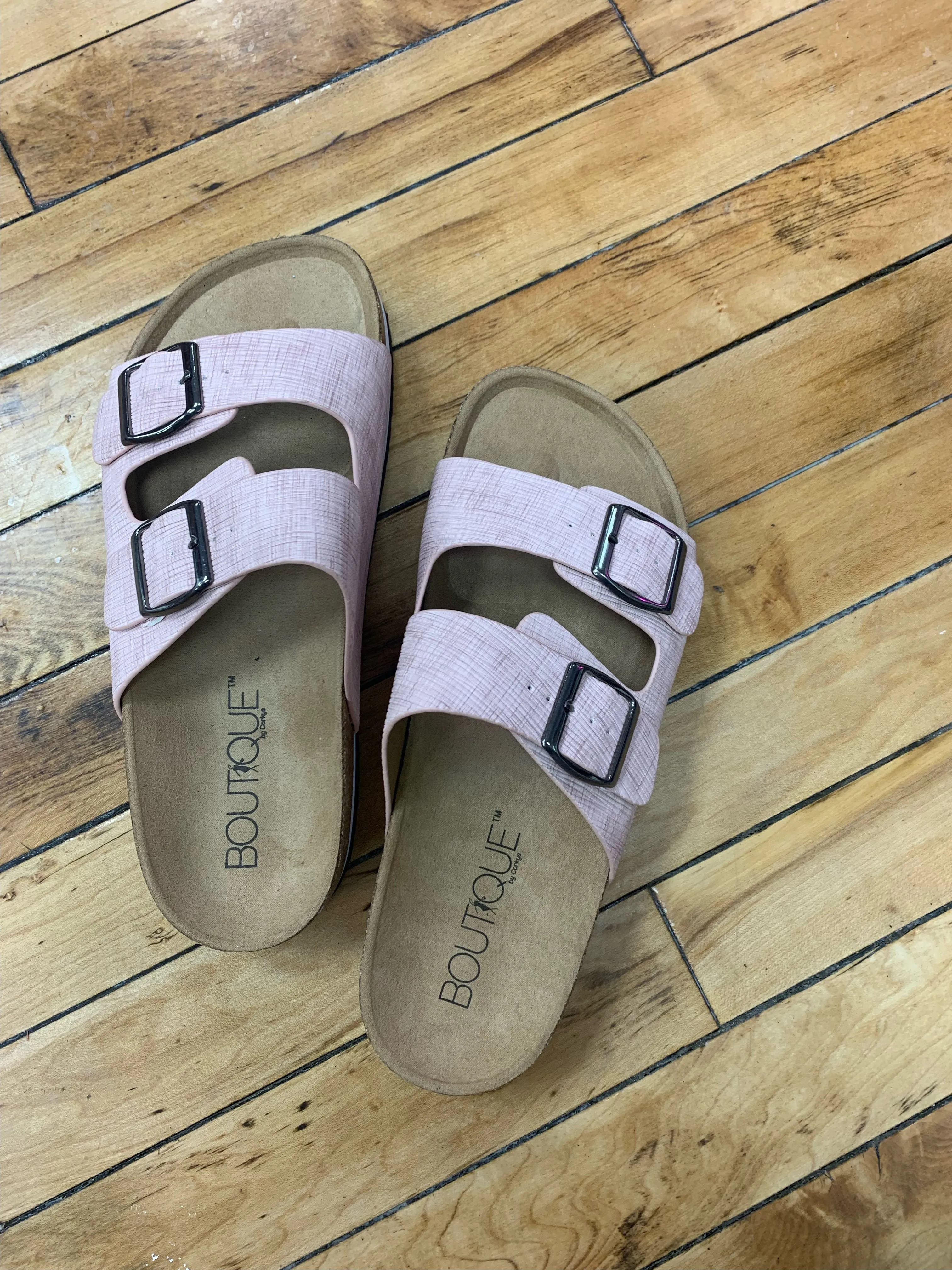 Beach Babe Sandals - Blush