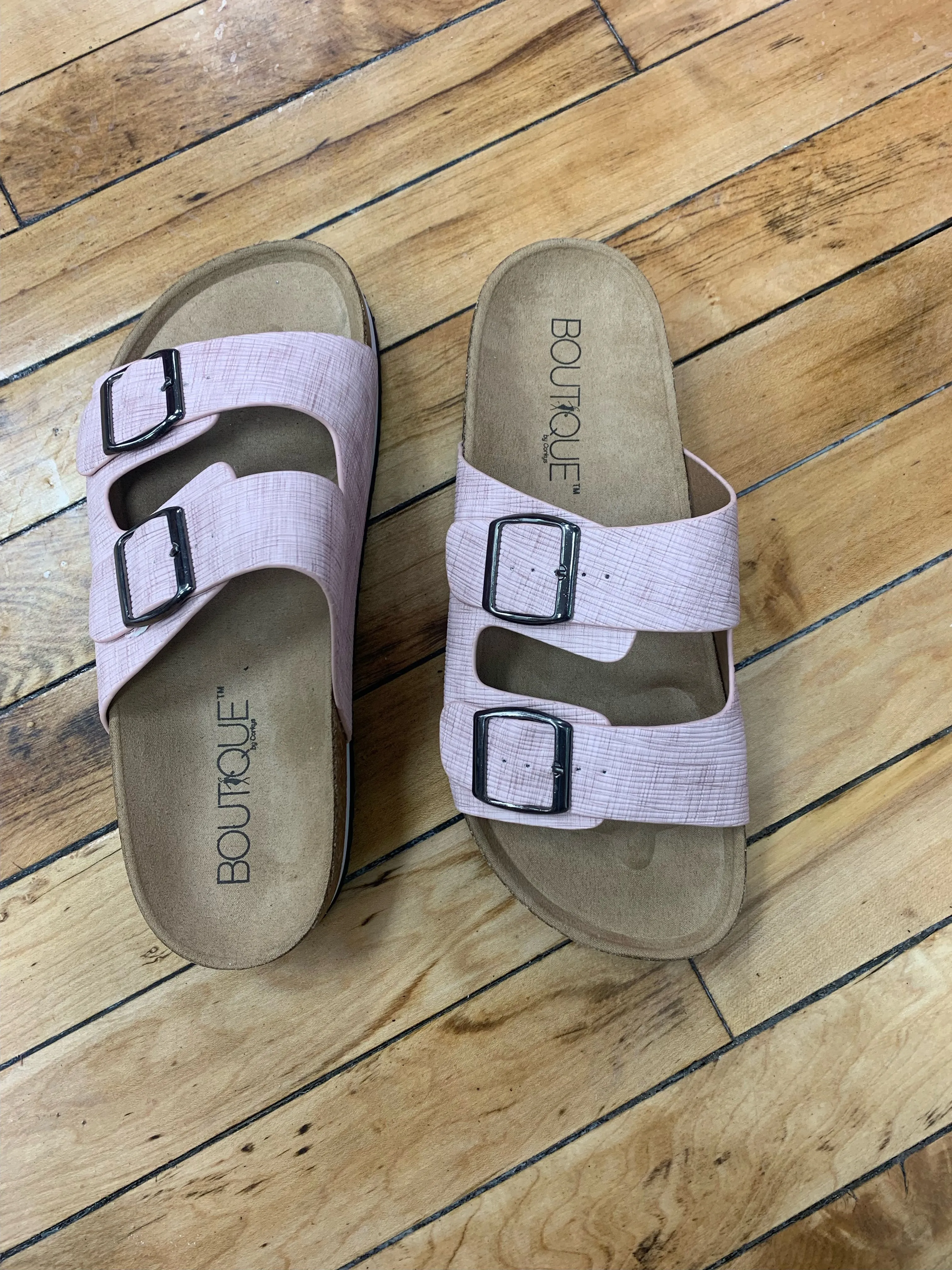 Beach Babe Sandals - Blush