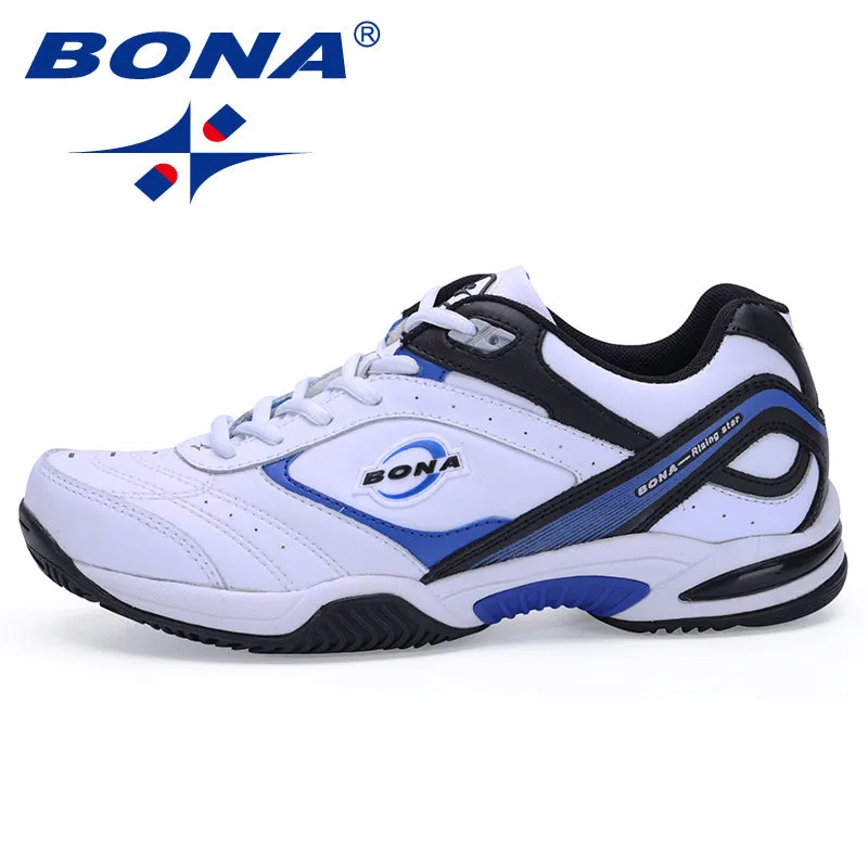 BONA New Classics Style Men Tennis Shoes Athletic Sneakers For Men Orginal Professional Sport Table Tennis Shoes