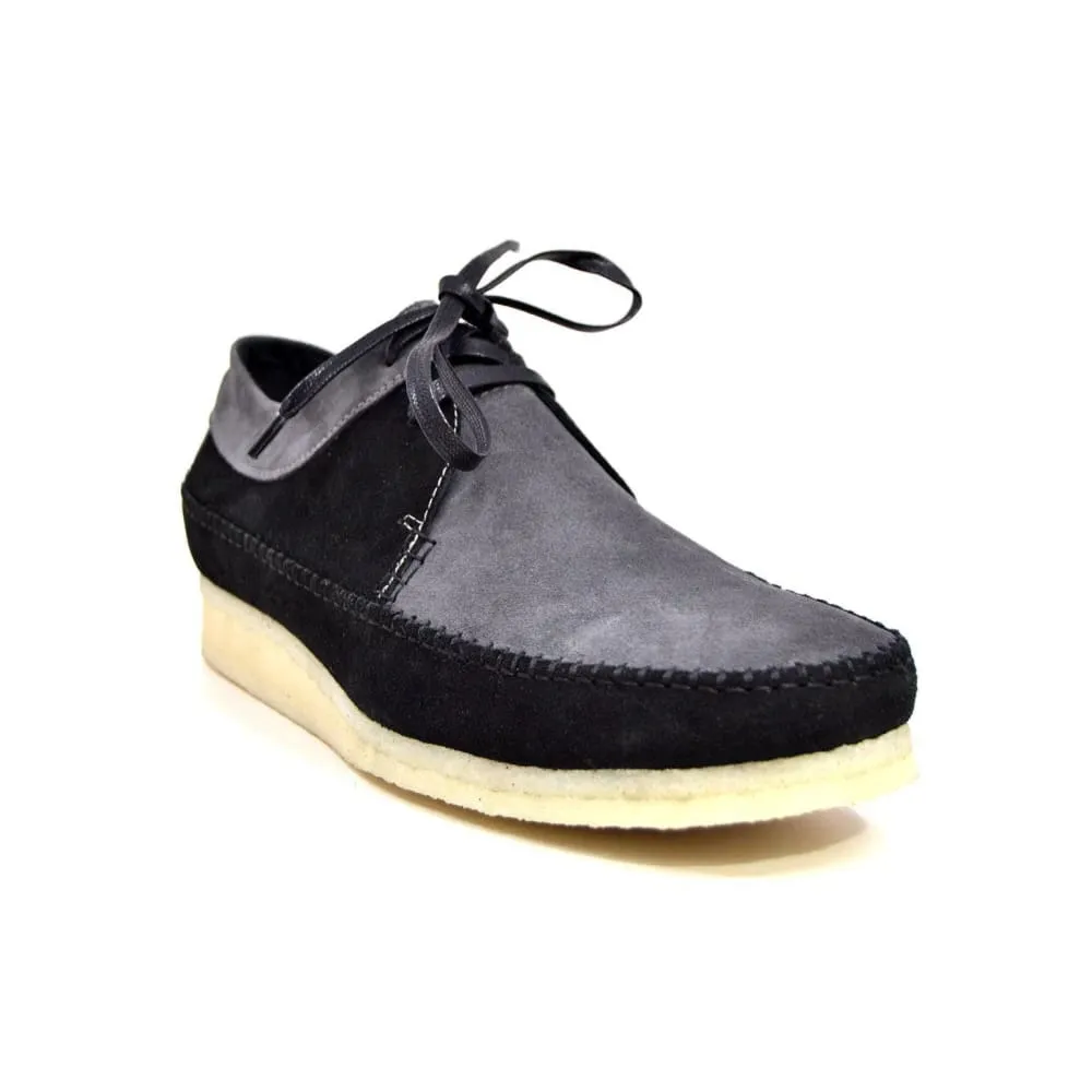 British Walkers Somerset Weaver Style Men's Suede Crepe Sole Moc Shoes