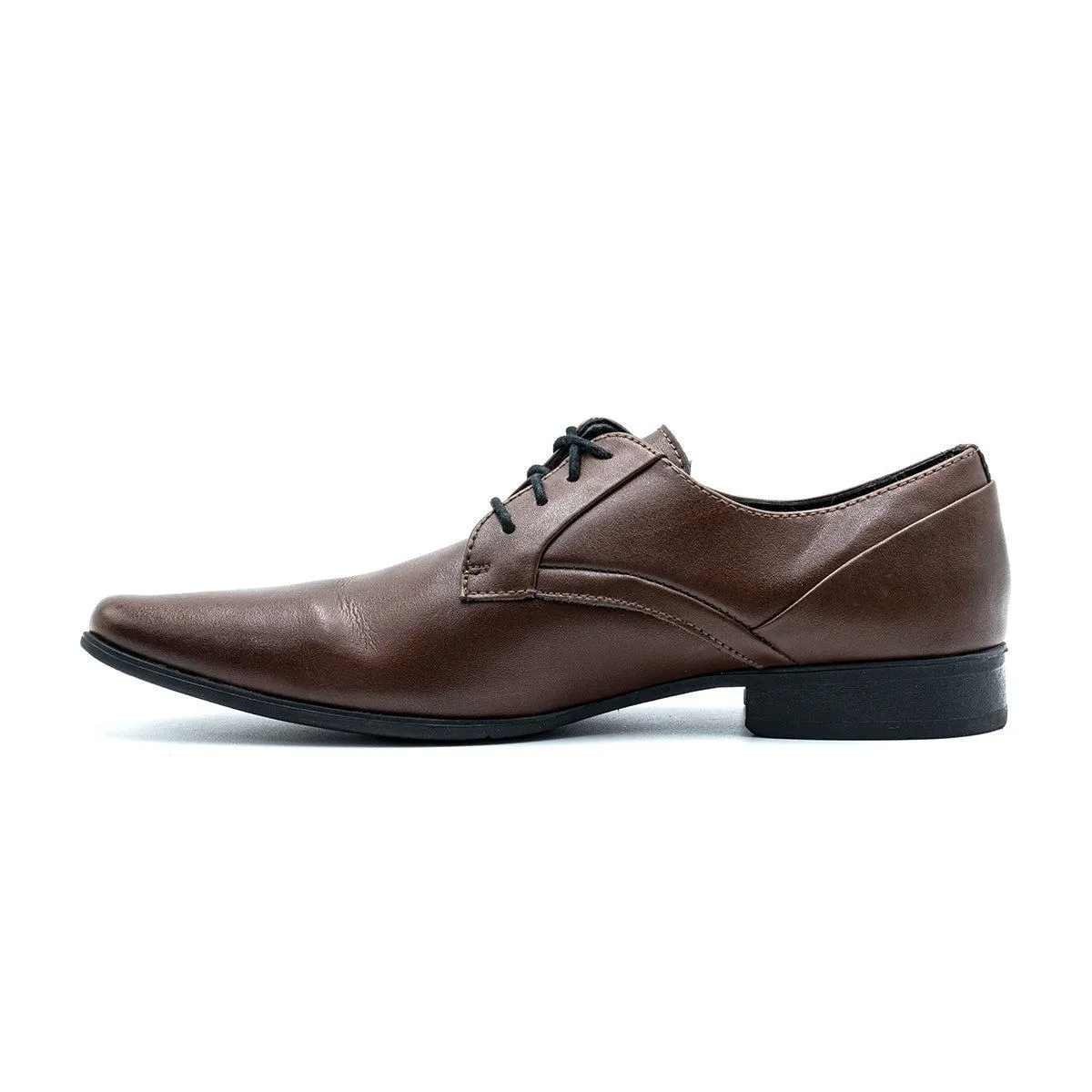 Calvin Klein Benton Formal Lace Ups Leather Brown Colour For Men