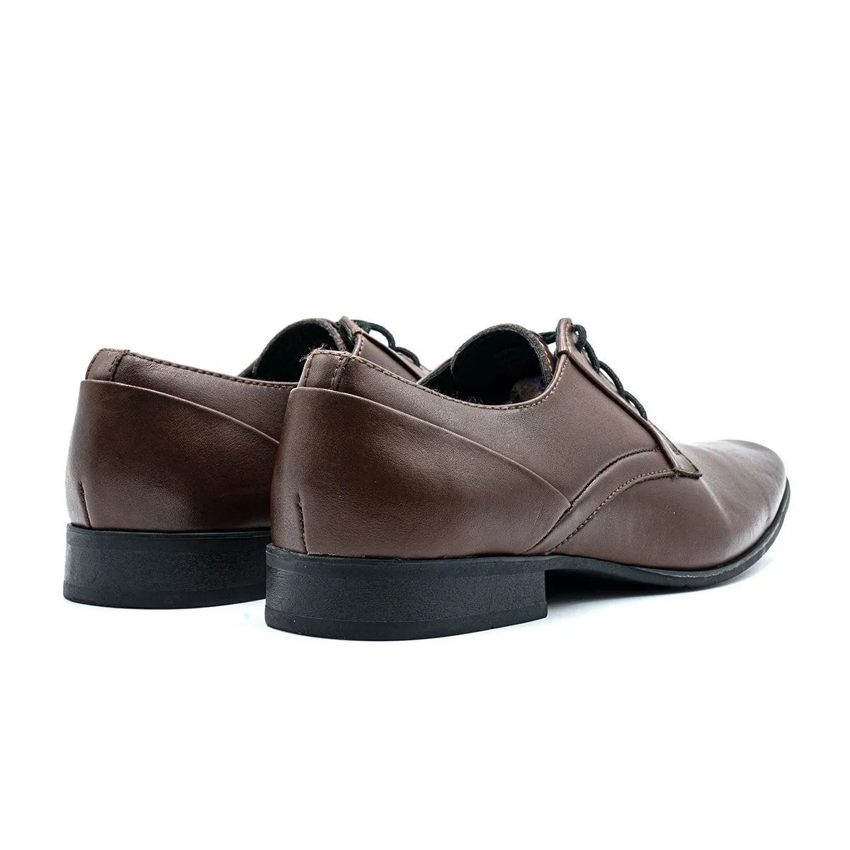 Calvin Klein Benton Formal Lace Ups Leather Brown Colour For Men