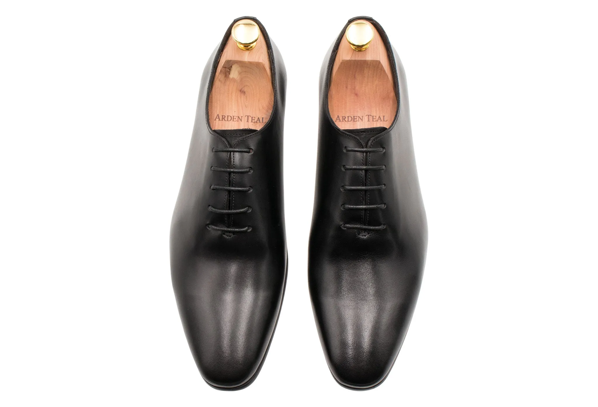 Carlota Wholecut Black Oxford