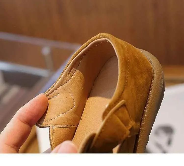 Children's Casual Shoes - Hollow Out Soft Leather Flats - TSS309