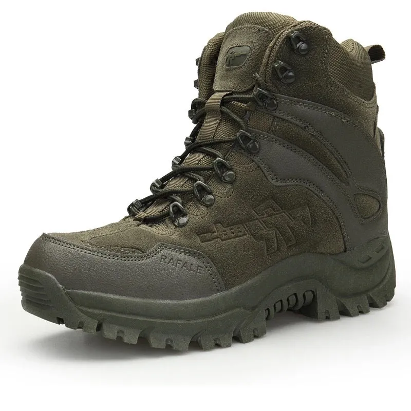 High Top Mil-Com Side Zip Boots Army Security Shoes | A09