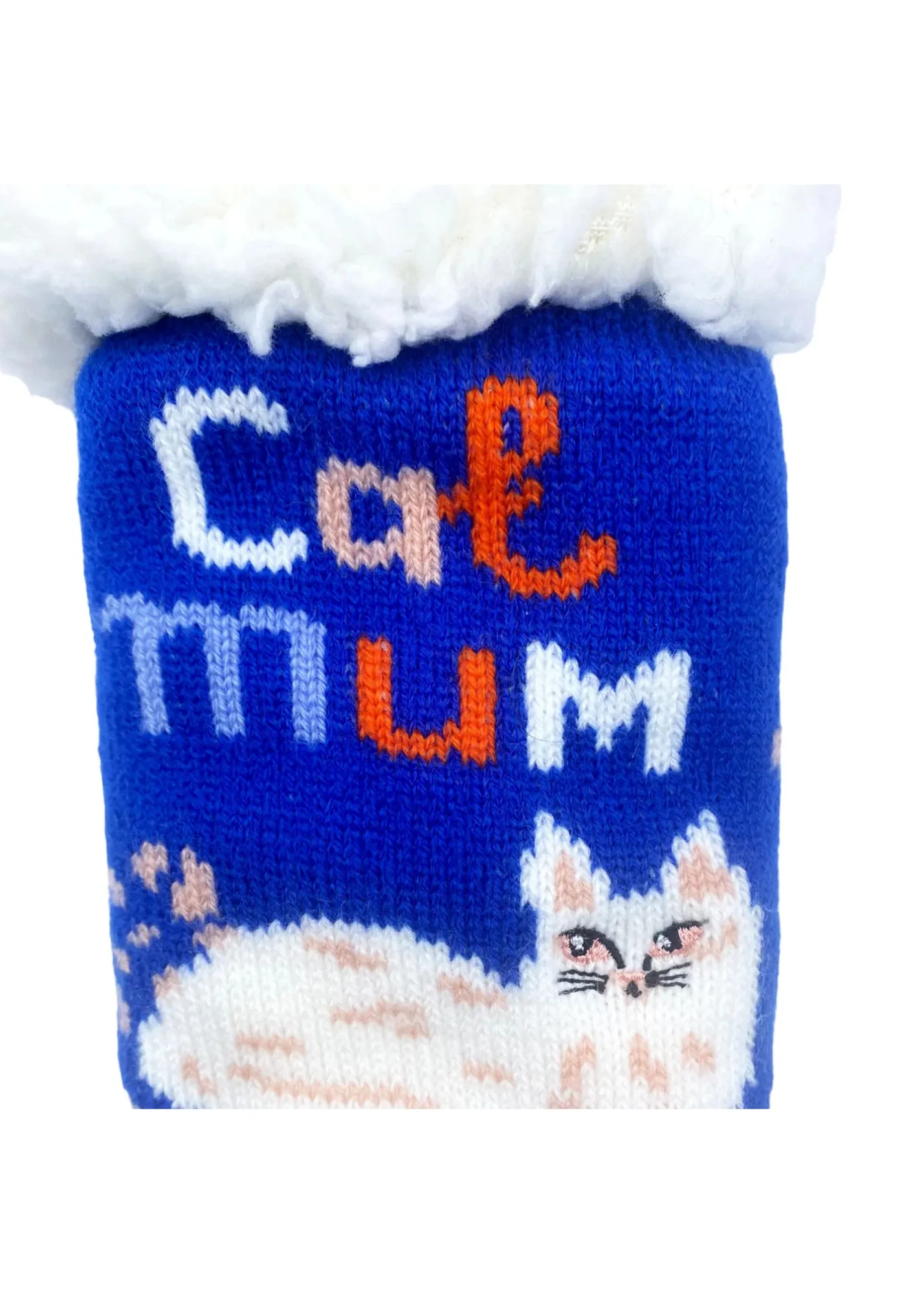 House of Disaster - Catnip Cat Mum Cozy Slipper Socks