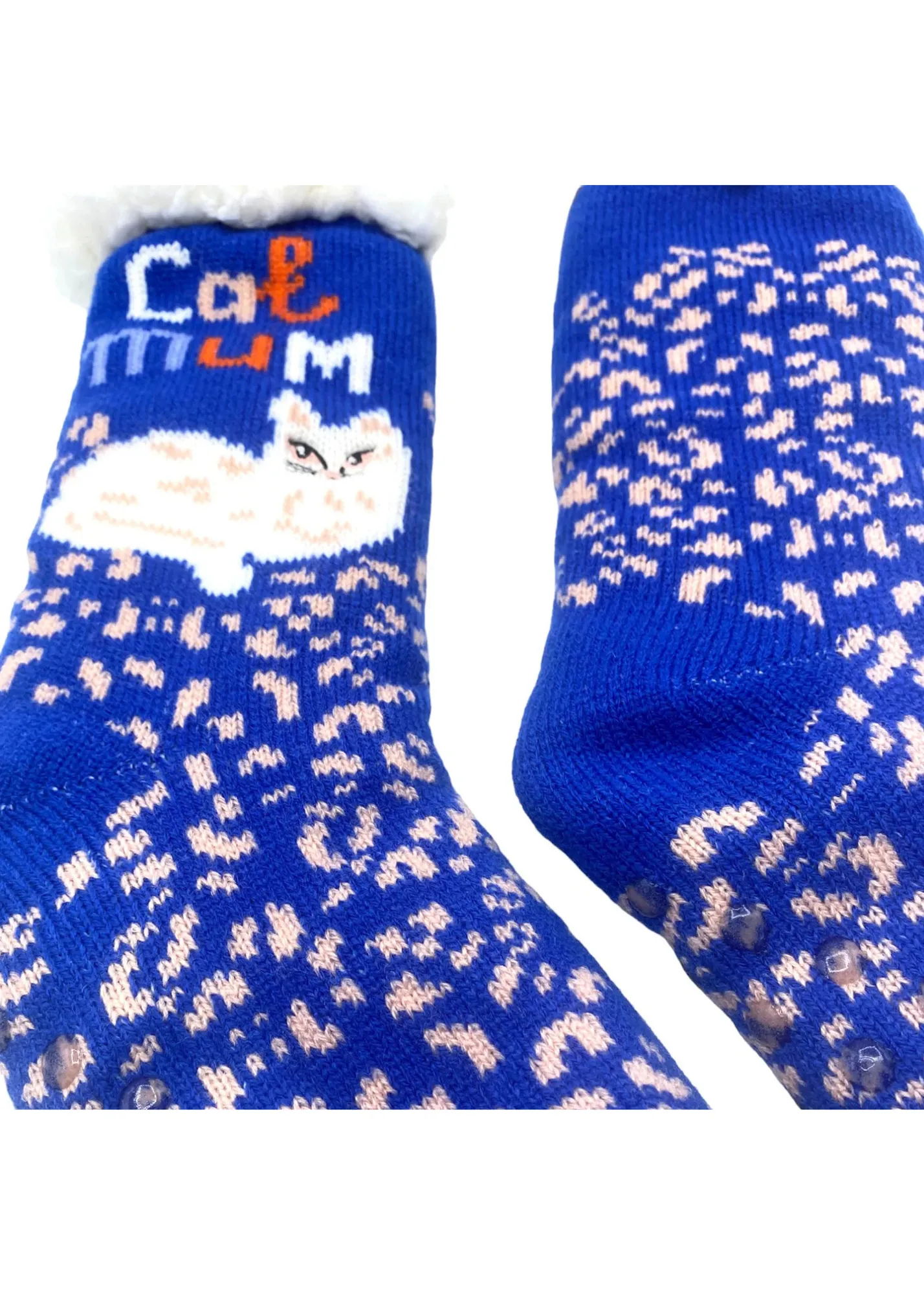 House of Disaster - Catnip Cat Mum Cozy Slipper Socks