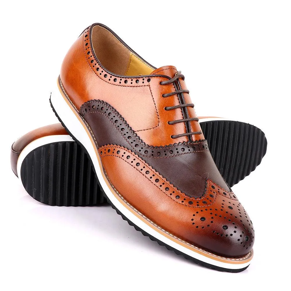 John Mendson Welted Classic Brown Shoe