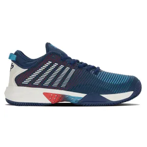 K-Swiss Hypercourt Supreme HB Tennis Shoes (Mens) - Blue Opal/Blanc/Lollipop