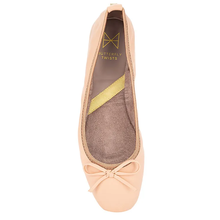 MELISSA Ballet Flat Shoes - Nude