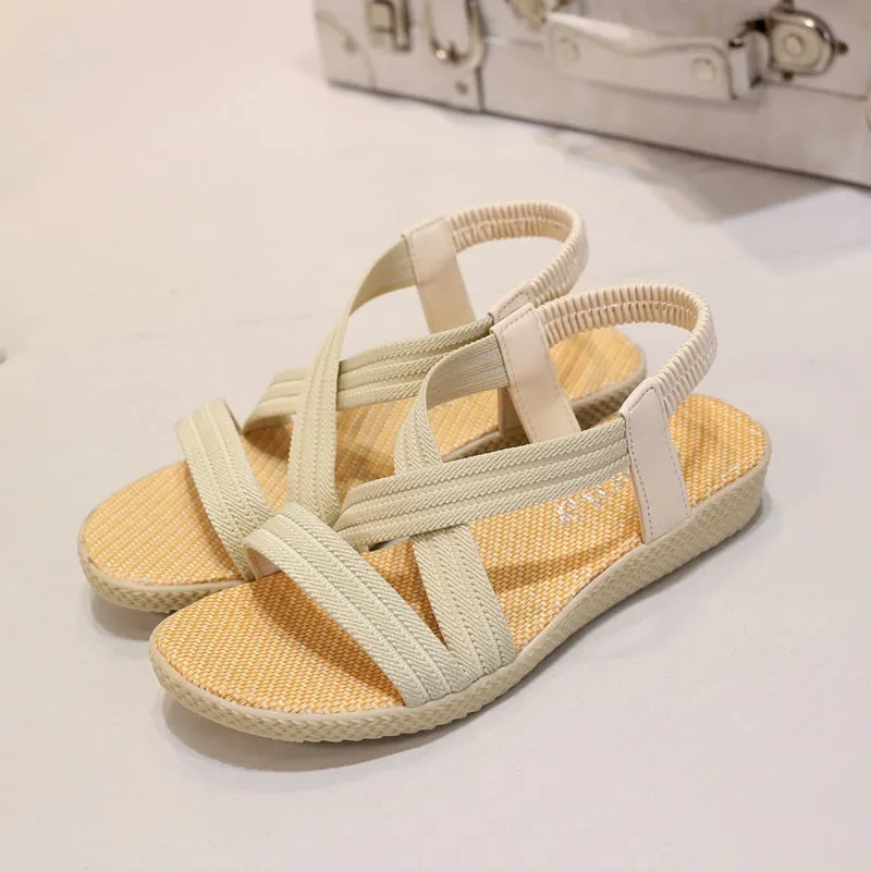 New Summer Women Sandals Bohemia Comfortable Ladies Shoes Beach Gladiator Sandal Casual Simple Female