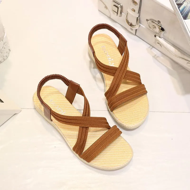 New Summer Women Sandals Bohemia Comfortable Ladies Shoes Beach Gladiator Sandal Casual Simple Female