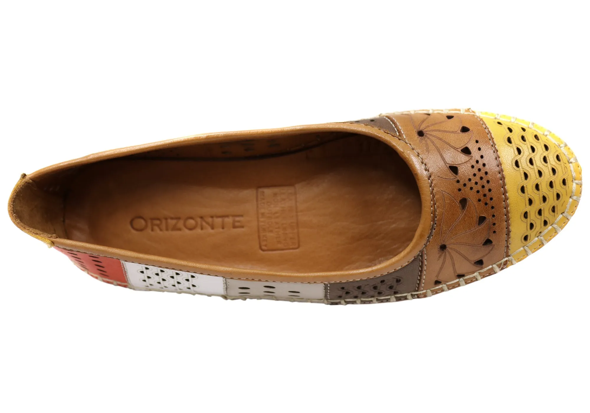 Orizonte Chelzy Womens European Comfortable Soft Leather Shoes