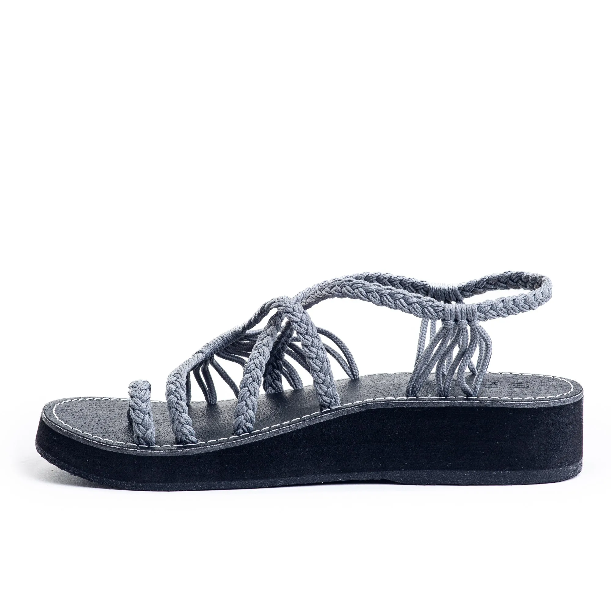 Plaka Platform Sandals for Women | Urban Gray