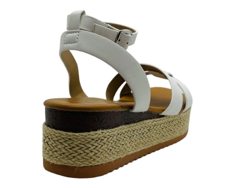 Platform Espadrille Wedge Sandals