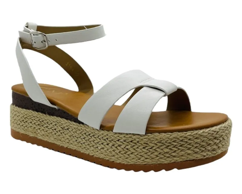 Platform Espadrille Wedge Sandals