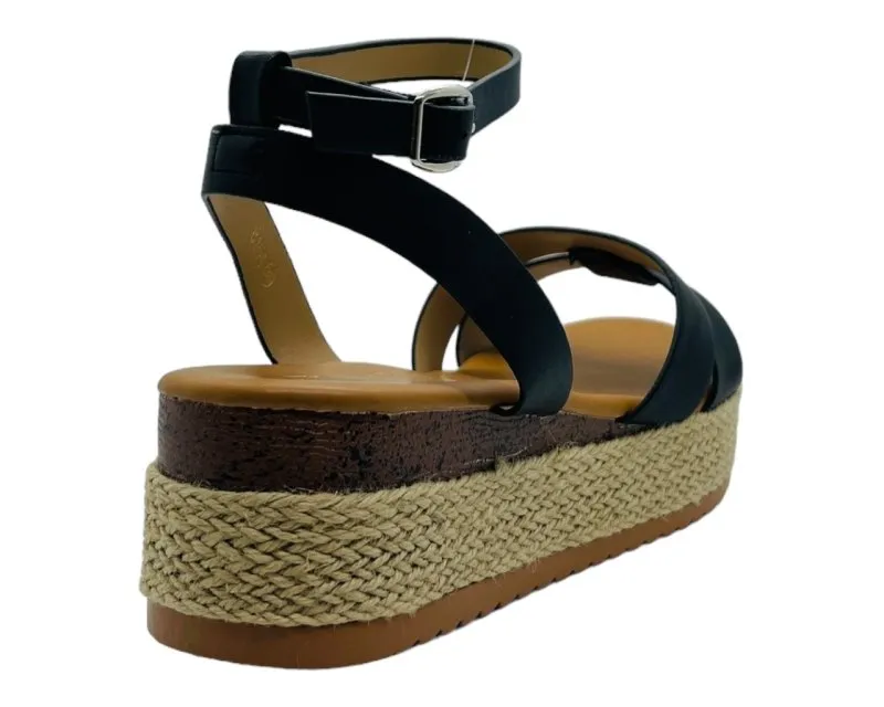 Platform Espadrille Wedge Sandals