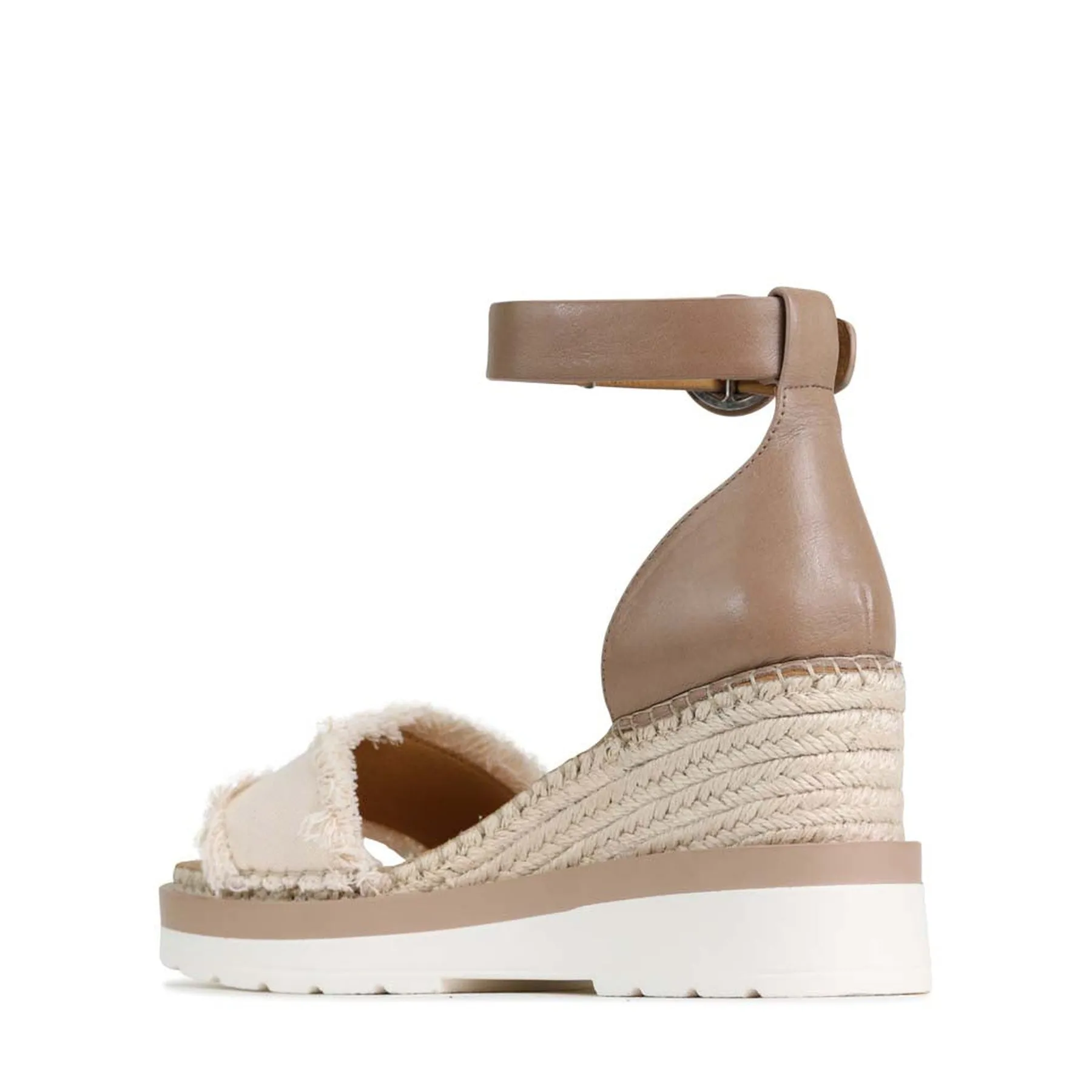 PRUE LEATHER ESPADRILLES SANDALS