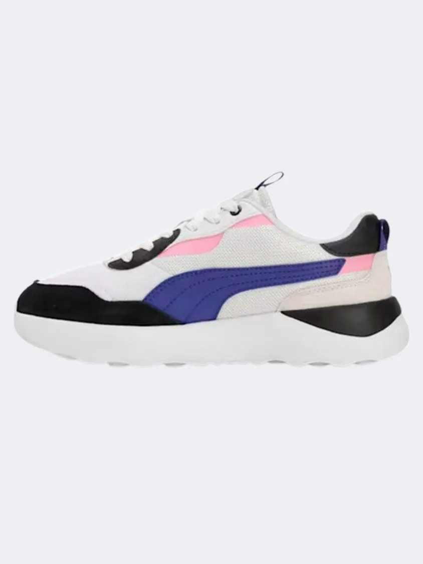 Puma Runtamed Platform Women Lifestyle Shoes White/Lapis/Mauved