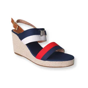 Redz Womens Sandals 6091 Navy Multi