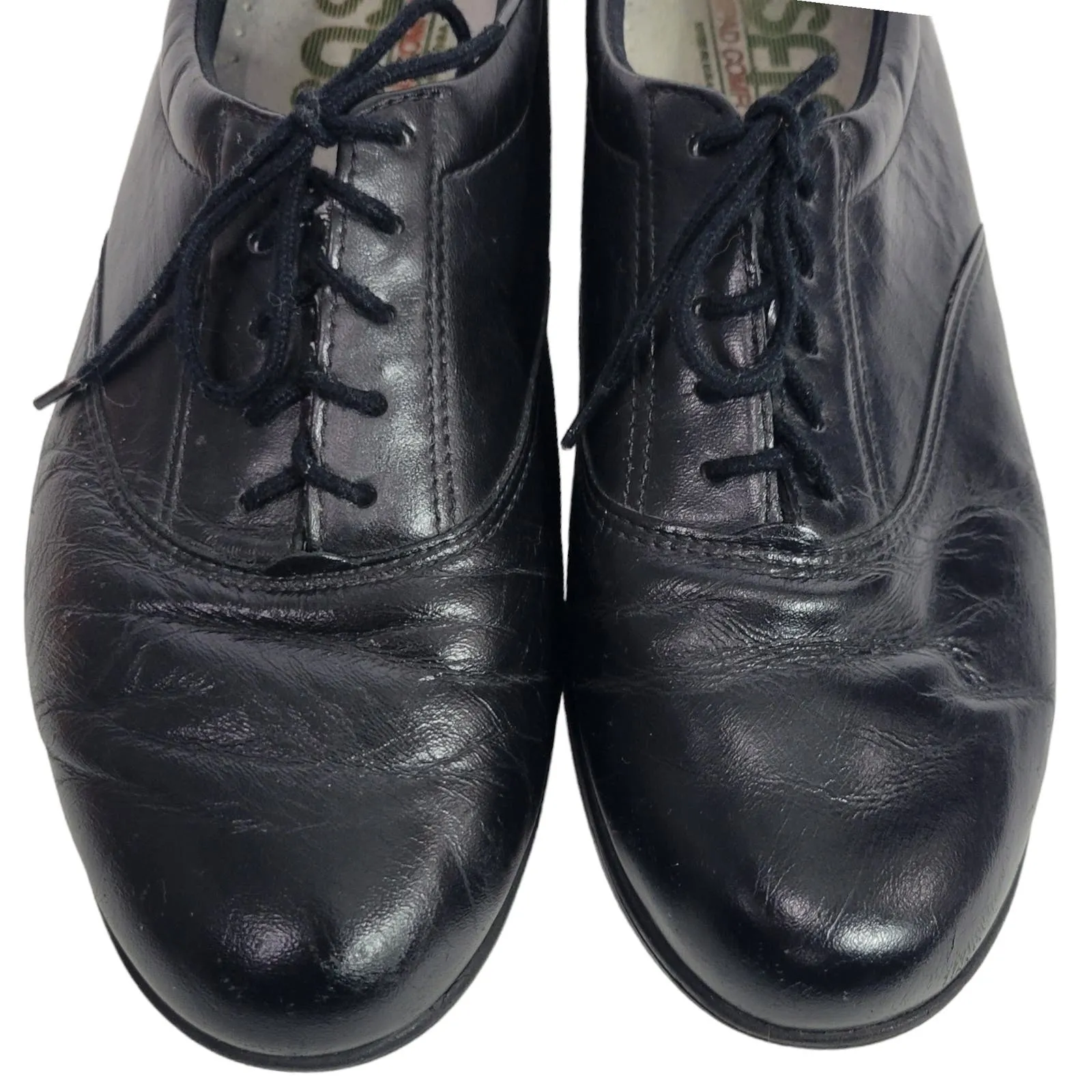 SAS Whisper Lace Up Shoes Black Oxfords Comfort Tripad Walking Oxfords Soft Sole Size 9.5