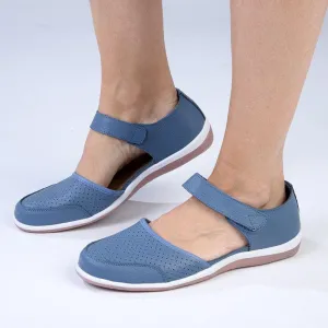 Soft style by Hush Puppies Sondra Flats - Denim Blue