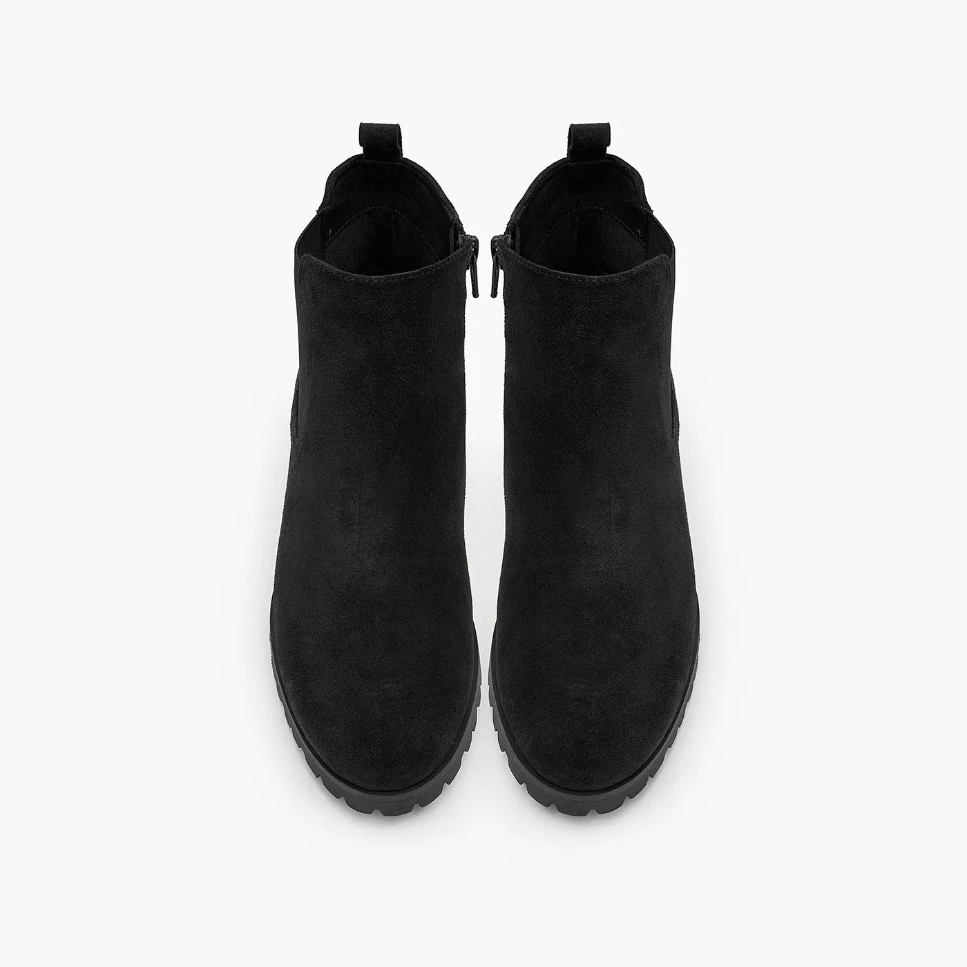 Suede Ankle Boots