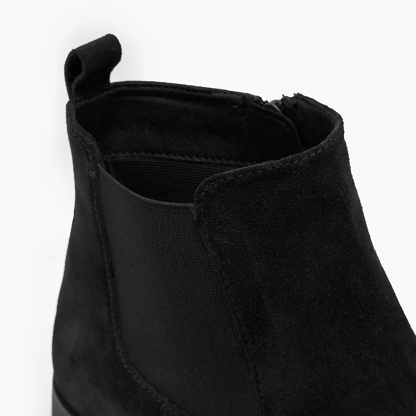 Suede Ankle Boots