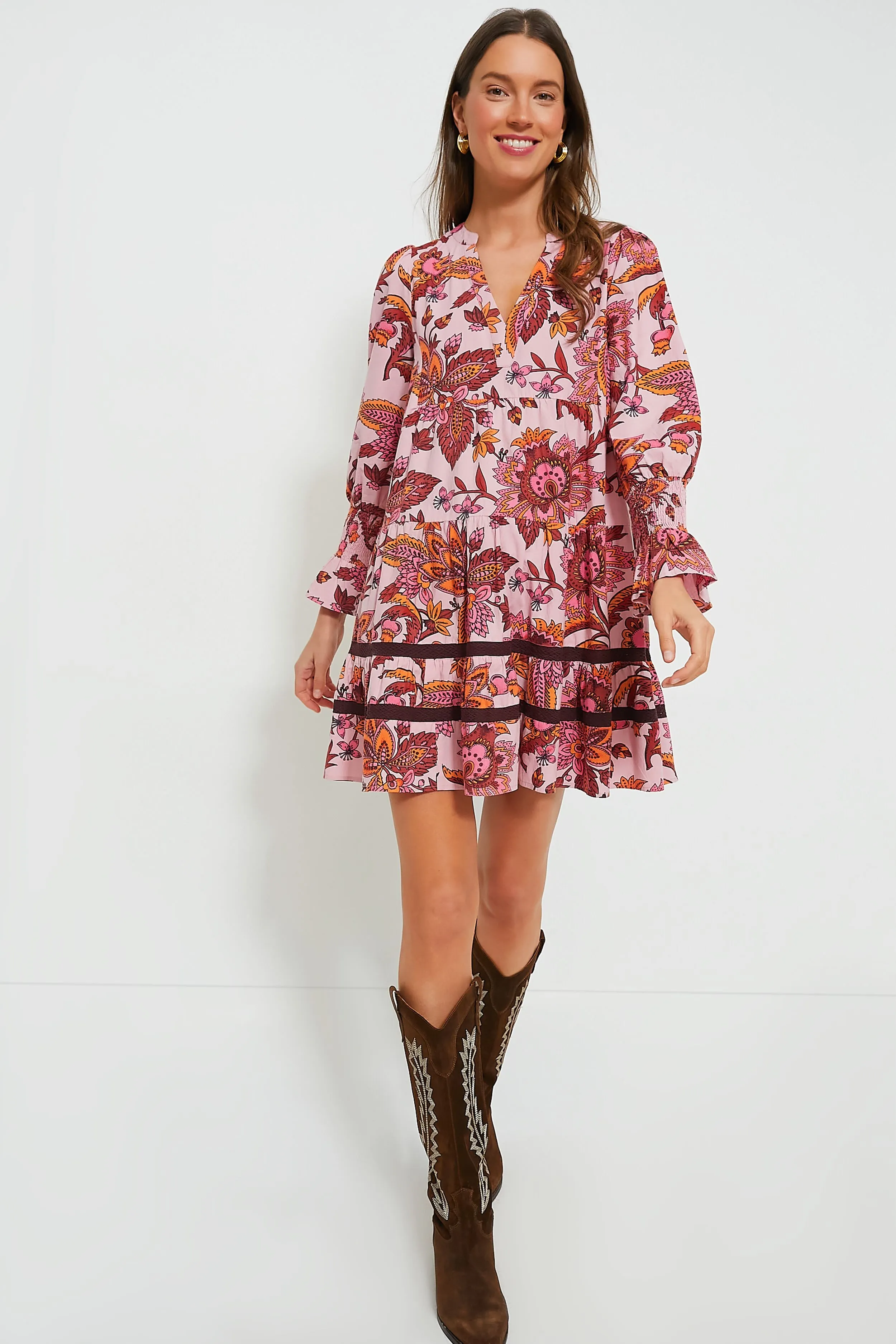 Sunset Chintz Kenzo Coverup