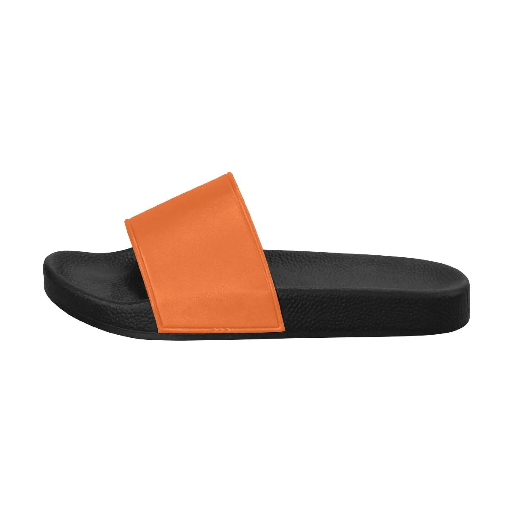 Uniquely You Womens Slides / Flip-Flop Sandals - Autumn Orange