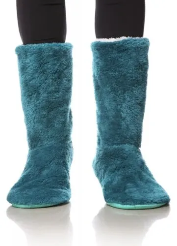 Unisex Slippers Socks, Warm Fluffy Socks with Sherpa Fleece Non Slip