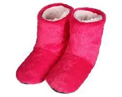 Unisex Slippers Socks, Warm Fluffy Socks with Sherpa Fleece Non Slip