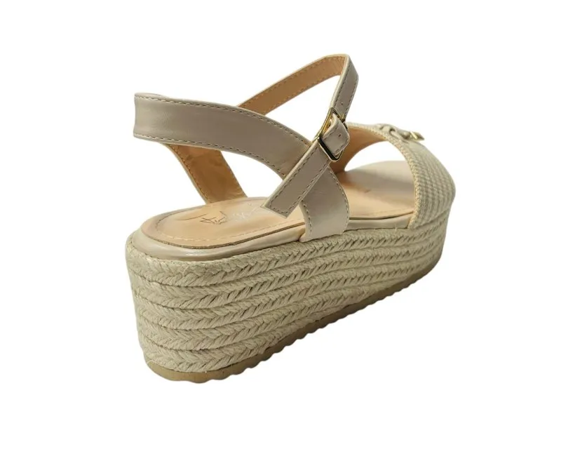 Women's Light Weight Espadrilles Ankle Strap Sandals