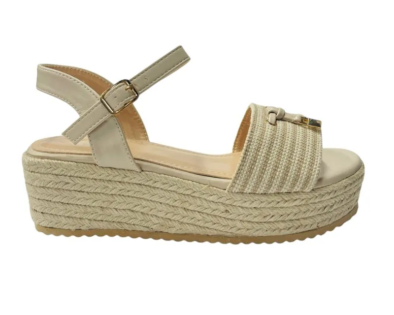 Women's Light Weight Espadrilles Ankle Strap Sandals